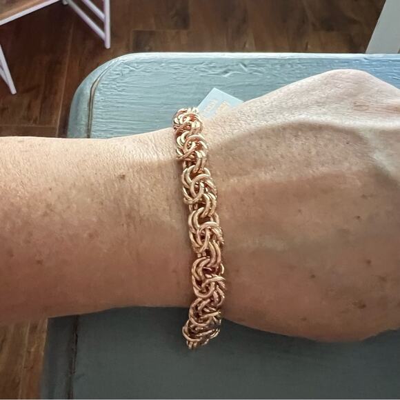 Bella Diva Bronze Chainlink Bracelet NEW - Picture 4 of 10